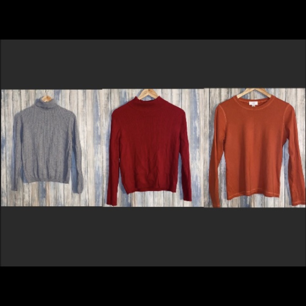 3 sweaters